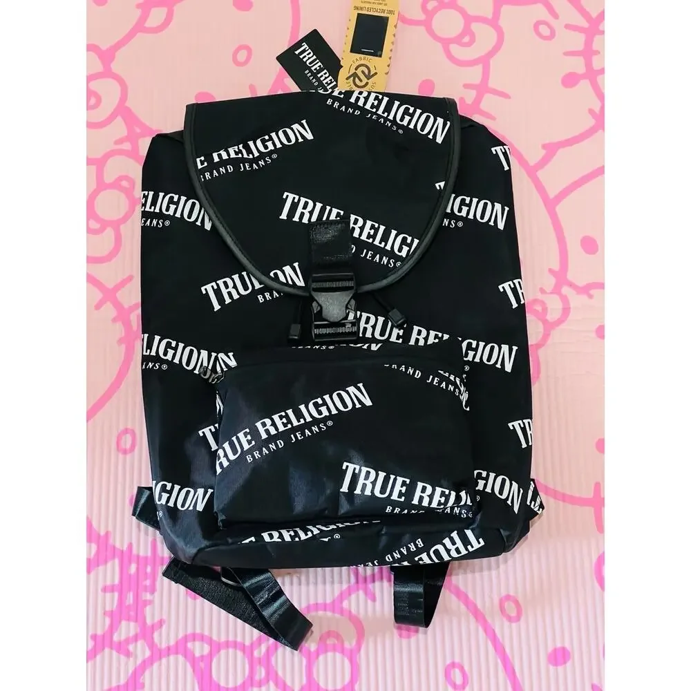 NWT❤️True Religion Neela Logo Backpack